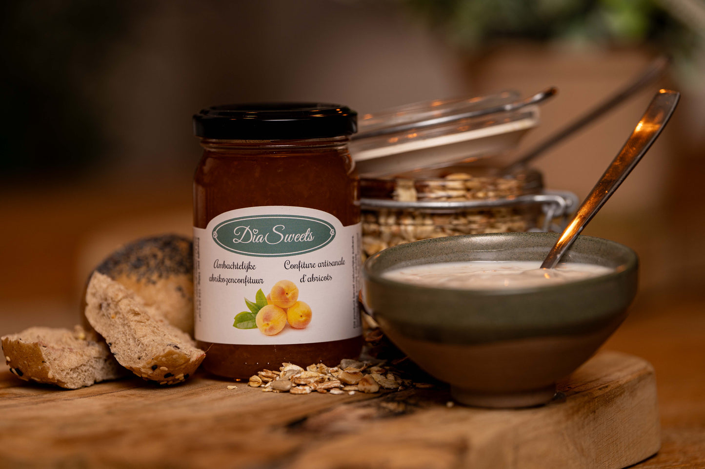 Abrikozen Confituur